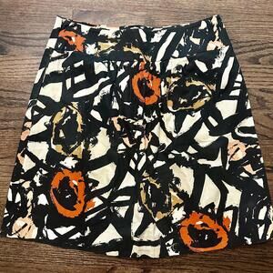 NWOT J. Crew Abstract Print Skirt Size 4